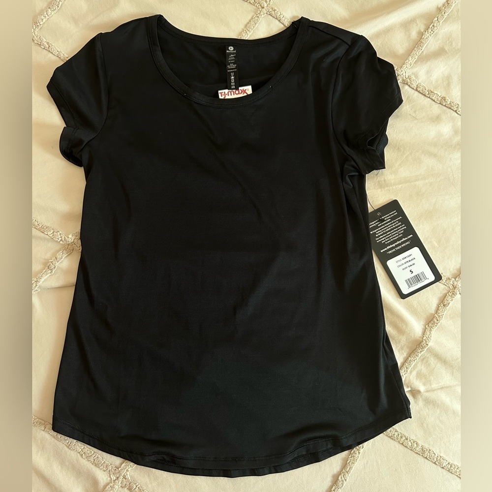 90 Degree By Reflex Black Short Sleeve Tee